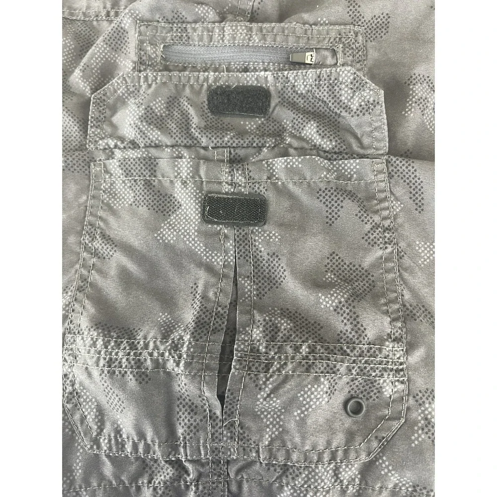 Denali Men's Shorts Size 38 Inseam 10 Steel Gray Swim Beach Surf Quick Dry
